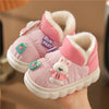 JSN Run Fast Rabbit Pink Soft Warm Shoes 12626