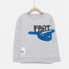 SFR Fast Car Grey Sweatshirt 409