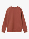 ZR Manhattan Aplic Brick Red Sweatshirt 9775