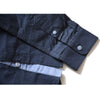 MV Navy Blue Club Collar Single Pocket Casual Shirt