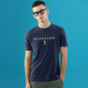 GRD Lion Logo Navy Blue Tshirt 4253