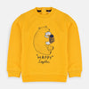 B.X Happy Together Bear Mustard Sweatshirt 3432
