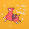 B.X Pink Llama Print Yellow Tshirt 4824