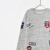 SFR Grey Be Curious Patch Sweatshirt For Boys
