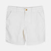 MNG Off White Cotton Shorts 4480