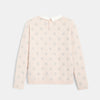 OKD Polka Dots Enjoy Collar Pink Sweater 8271