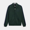 OKD Blue Line Shoulder Green Knit Zipper 7829