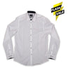 RSV Slim Fit Bright white Formal Shirt