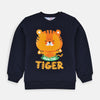 B.X Hug The Tiger Dark Blue Sweatshirt 3227