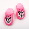 DS Mickey Mouse Print Warm Pink Winter Slipper 8322