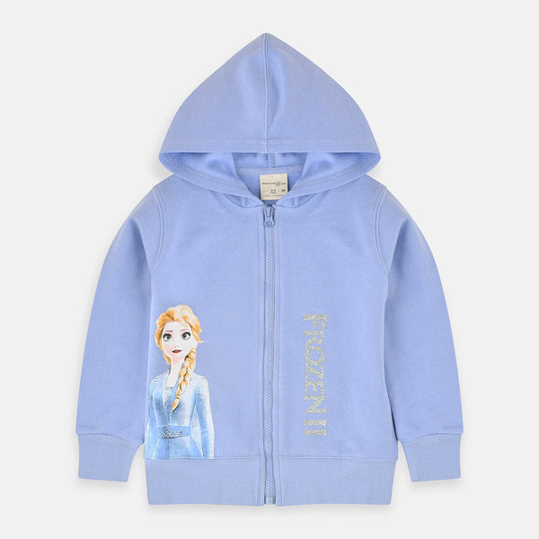 B.X Frozen Lavender Zipper Hoodie 3425