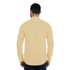 SPL Basics Mandarin Collar Linen Casual Shirt  Snug Yellow 424