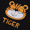 B.X Tiger With Glasses Black Body Suit 4426