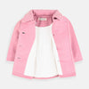 XNO Belt & Button Style Pink Warm Coat 7747