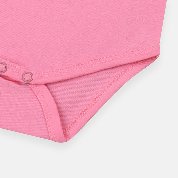 B.X Free Hugs Penguin Pink Body Suit 4242