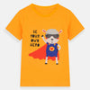 B.X Be Your Own Hero Sheep Mango Yellow Tshirt 4836