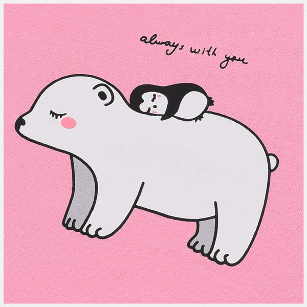 B.X Always With You Bear & Penguin Body Suit 4421
