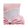 XB Big Bows Style Frill bottom Tea Pink Fairy Frock With Head Piece 9249