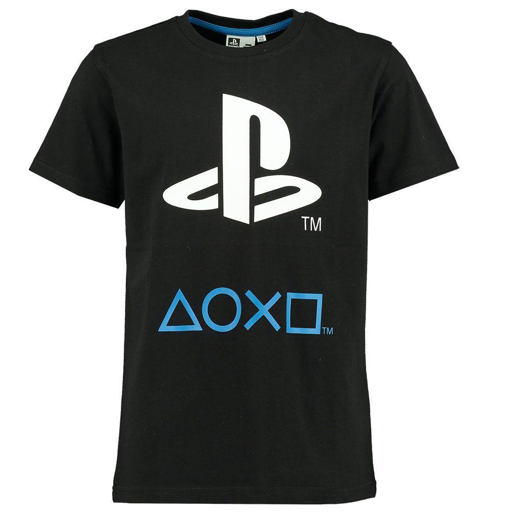 Play Station Logo Black Tshirt 4710