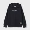 MNG Night Glow GAMER  Black Hoodie 9909