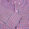 ZR Blue & Red Check Casual Shirt 10030