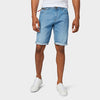 T&T Josh Light Blue Zip Pocket Denim Shorts
