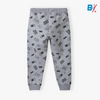 L&S Game Over Allover Print Grey Trouser 10123