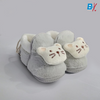 CN Cat Aplic Fluffy Warm Grey Booties 10168