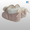 CN Cat Aplic Fluffy Warm Pink  Booties 10169