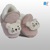 CN Cat Aplic Fluffy Warm Pink  Booties 10169