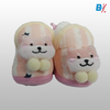 CN Stars & Bear Fluffy Warm Pink  Booties 10177