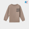 SFR Going To Be Okay Coffee Fleece Sweatshirt 10189