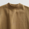 ZR Plain Khaki Neck Style Fleece Sweatshirt 10203