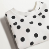 MNG Cats & Dots White Fleece Sweatshirt 10349