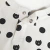 MNG Cats & Dots White Fleece Sweatshirt 10349