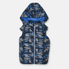ORCH Royal Blue Contrast Camuflage  Warm Gilet 10361