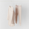 ZR Front Pocket Thermal Beige 2 Piece Set 10416