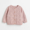F&F Allover Hearts Hearts Pink Cardigan 10423