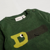 NME IT D-Saw Green Sweater  10439