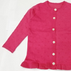 M&S Embossed Dots Dark Pink Cardigan 10440
