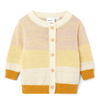 Name It Shimmering Bottom Yellow Cream  Cardigan  10441