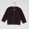 KB Ottoman Look Black Zipper Sweater  10444