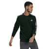 ADDS Embroided Logo3 Stripes  Sports Fleece Dark Sea Weed Sweatshirt 10455