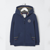 FF Bear Embroided Blue Hoodie 10490