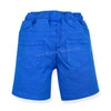 B.X Royal Blue Cotton Shorts With Yellow Cord 9536