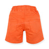 B.X Orange Cotton Shorts With Blue Cord 9534