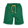 B.X Green Cotton Shorts With Yellow Cord 9535