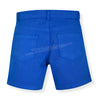 B.X Royal Blue Button Cotton Shorts 9531