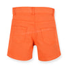 B.X Orange button cotton shorts 9529