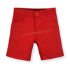 B.X Red Button Cotton Shorts 9527